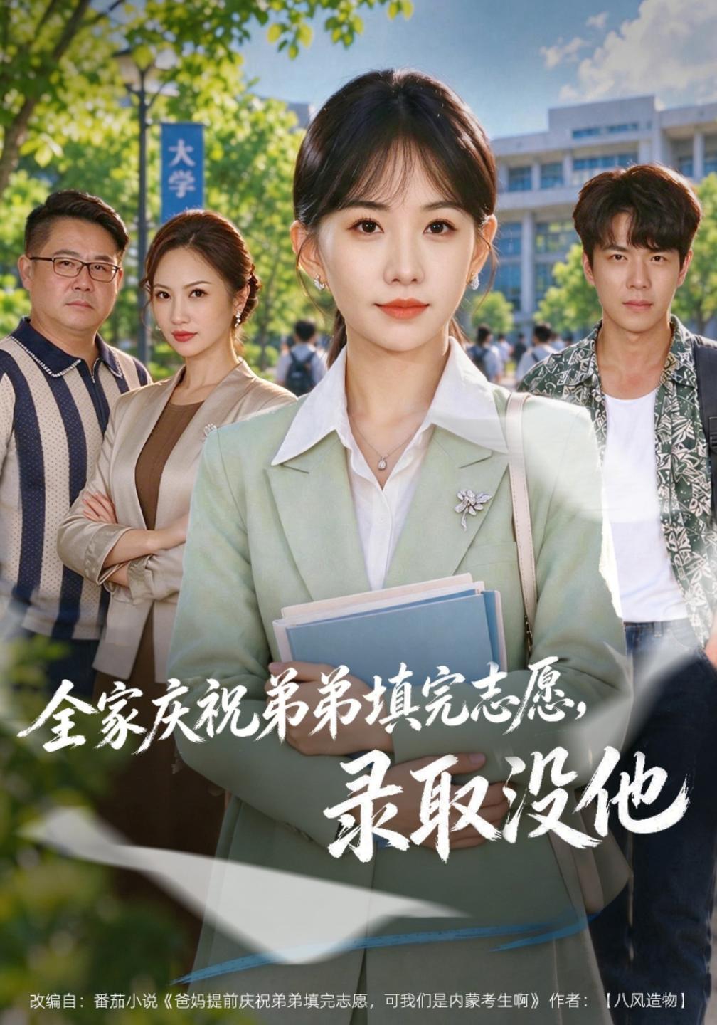 全家庆祝弟弟填完志愿,录取没他封面图